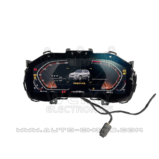 Test platform cable for BMW G-Series dashboards