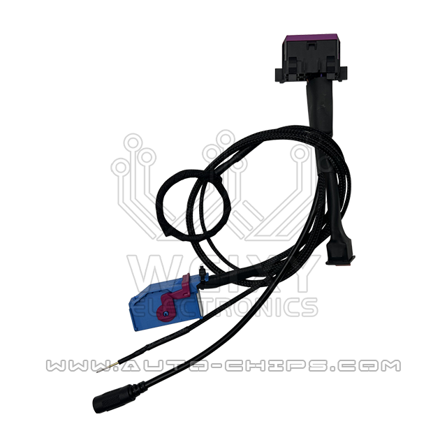 Test platform cable with pogo pin for VAG UDS dashboard