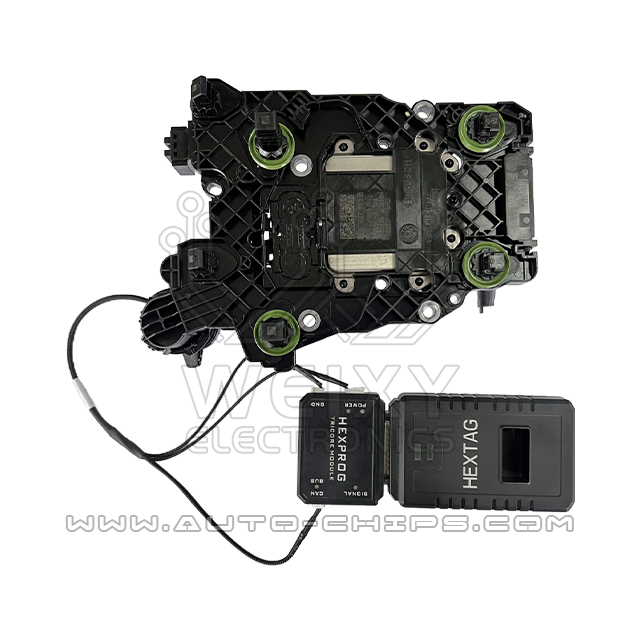 VAG DQ380 DQ381 DQ500 DSG test platform cable work with HexTag HexProg