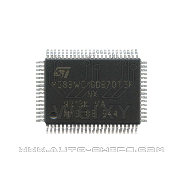 M58BW016DB70T3F flash chip use for automotives ECU