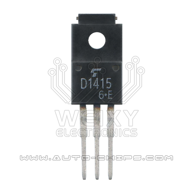 D1415 commonly used vulnerable driver chips for excavator ECM