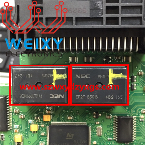 EP2F-B3G1S   commonly used vulnerable relay for BMW FRM