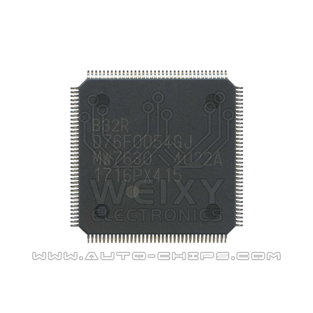 D76F0054GJ MCU chip use for automotives