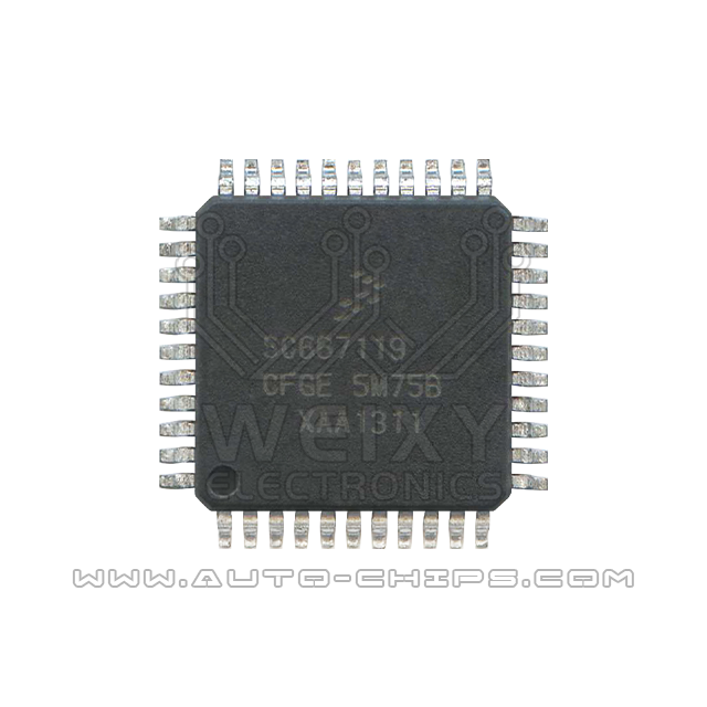 SC667119CFGE 5M75B chip use for automotives