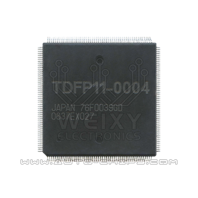 TDFP11-0004 76F0039GD MCU chip use for TOYOTA DENSO ECU