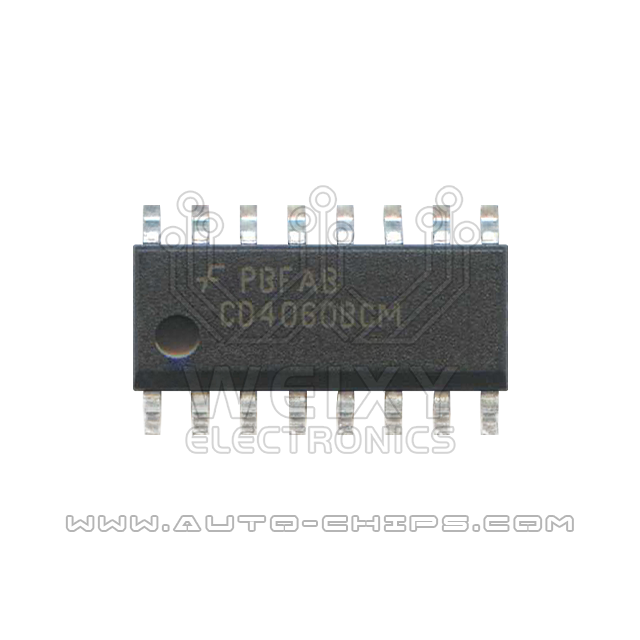 CD4060BCM  commonly used vulnerable drive chip for Control unit module