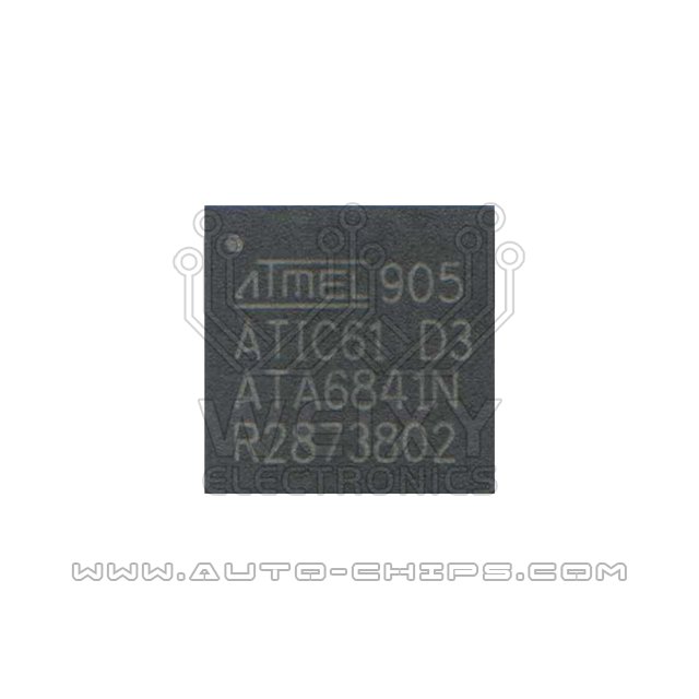 ATIC61 D3 ATA6841N  commonly used vulnerable drive chip for BMW N52 MSV90 DME