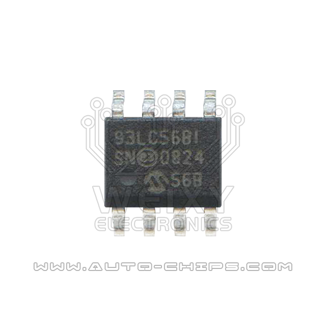 93LC56BISN SOIC8  Commonly used EEPROM chip for automobiles, Truck and excavator