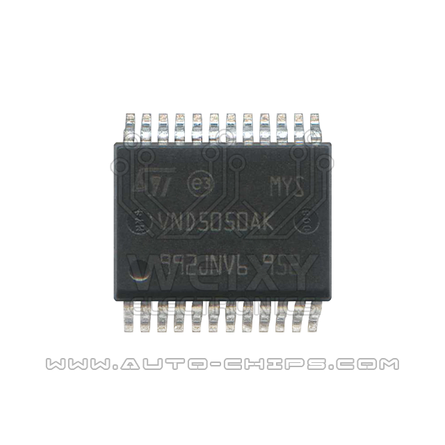 VND5050AK  commonly used vulnerable tail lamp driver IC for automotives' BCM