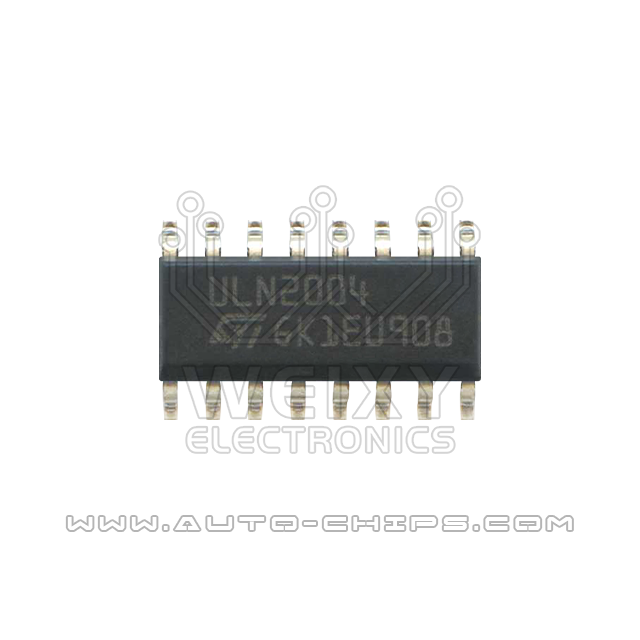 ULN2004  commonly used vulnerable driver chip for automobiles