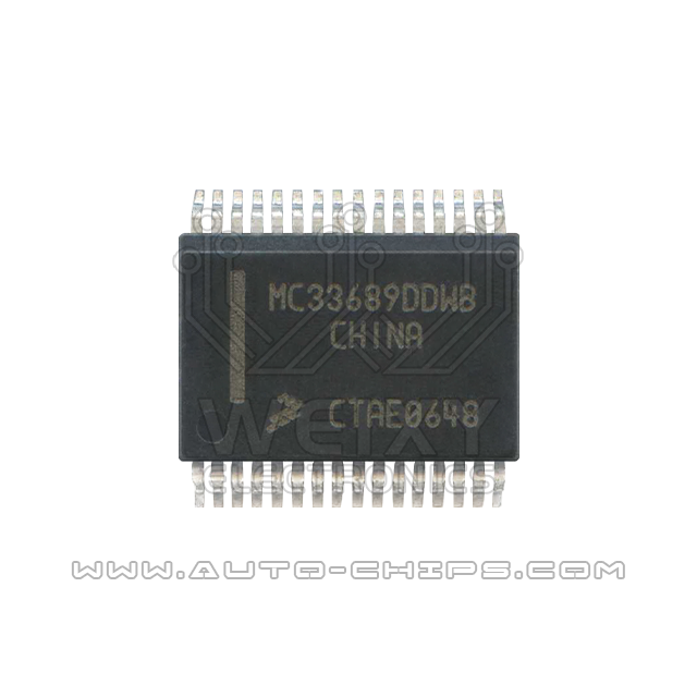 MC33689DDWB   Commonly used vulnerable driver chip for automotive BCM