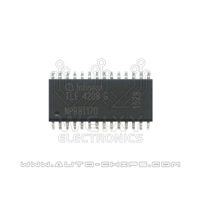 TLE4208G  commonly used vulnerable driver chip for automotive air conditioner control units