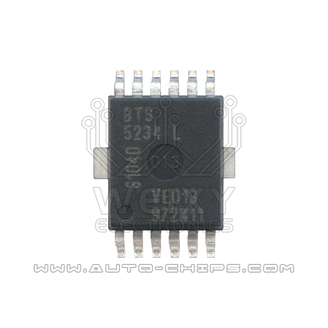 BTS5234L Vulnerable tail light driver chip for automotive BCM