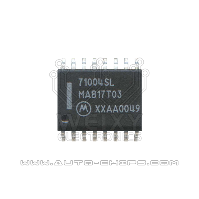 71004SL MAB17T03  Vulnerable driver IC for automotive ECU