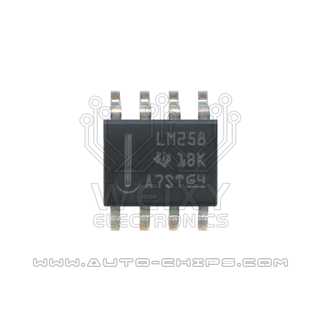 LM258  commonly used vulnerable drive chip for Control unit module