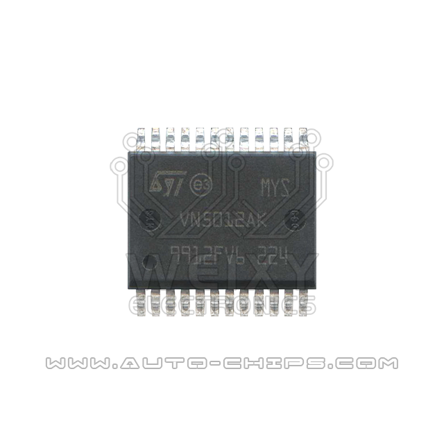 VN5012AK  commonly used vulnerable tail lamp driver IC for automotives BCM