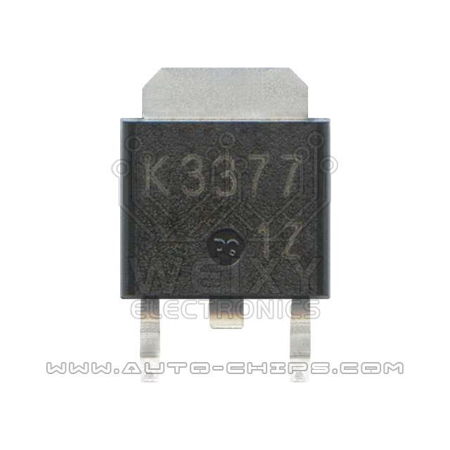 K3377 commonly used vulnerable drive chip for  ECU