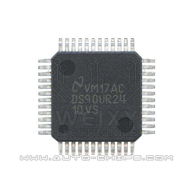 DS90UR241QVS commonly used vulnerable chip for automotive ecu