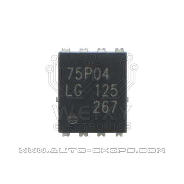 75P04 chip use for automotives