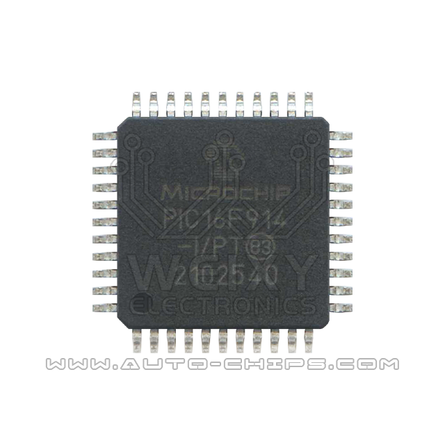 PIC16F914-I PT MCU chip use for automotives