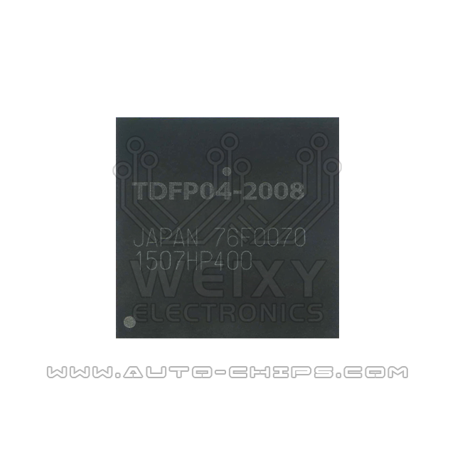 TDFP04-2008 76F0070 MCU chip use for TOYOTA DENSO ECU