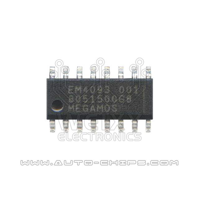 EM4093 001 chip use for automotives