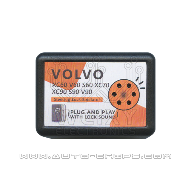 Emulator for VOLVO XC60 V60 S60 XC70 XC90 S90 V90 steering lock with lock sound(CAN System)