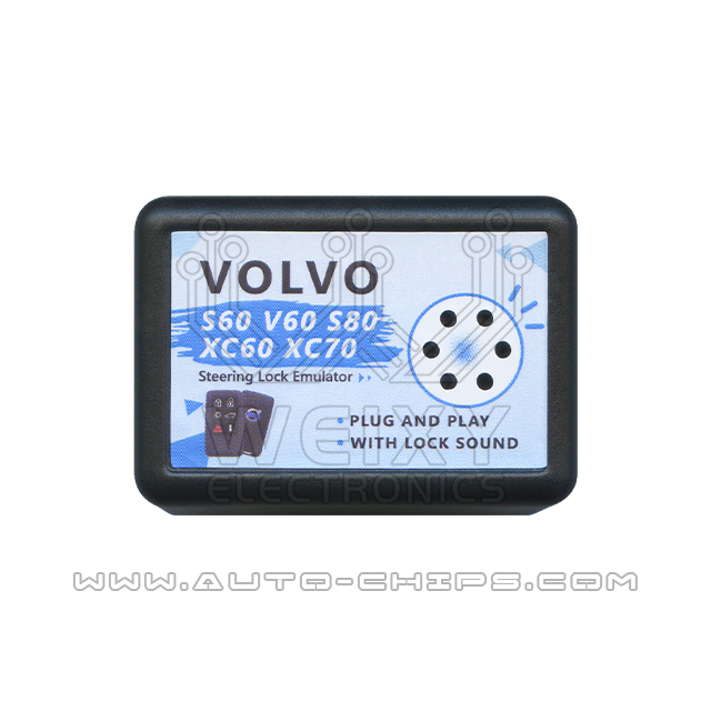 Emulator for VOLVO S60 V60 S80 XC60 XC70 steering lock with lock sound(LIN System)