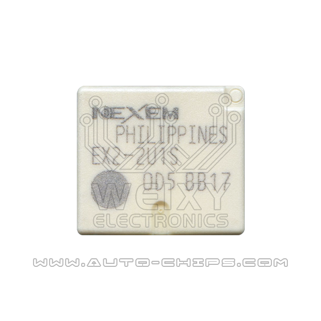 EX2-2U1S commonly used central lock relays for automotive BCM fuse box