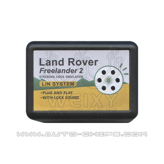 Emulator for Land Rover Freelander 2 Steering Lock With Lock Sound (LIN System) - Plug and Play