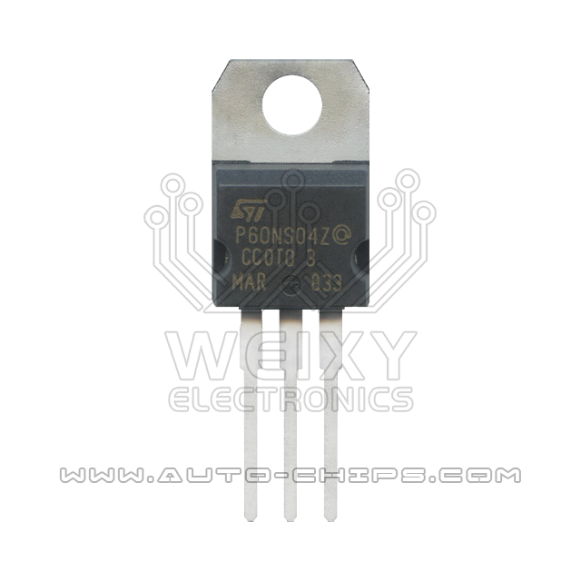 P60NS04Z  vulnerable IC for Automotive ABS pump computer board