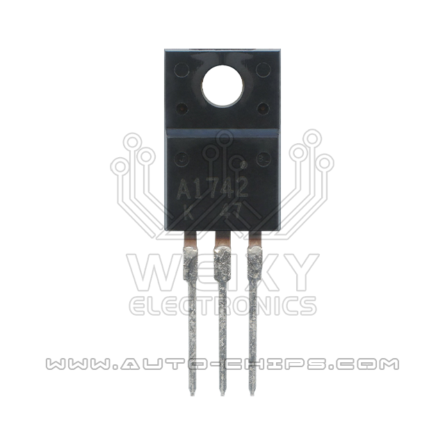 A1742 commonly used vulnerable chip for excavator ECU