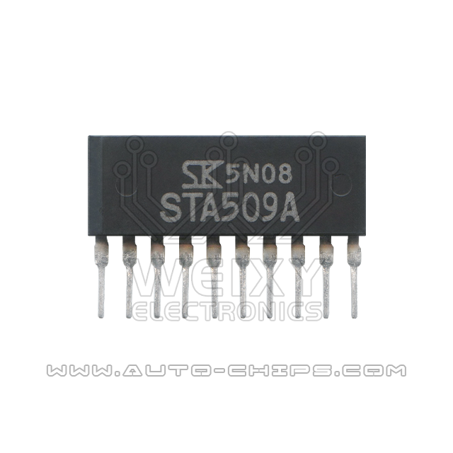 STA509A  commonly used vulnerable speed processing chip for Nissan ECU