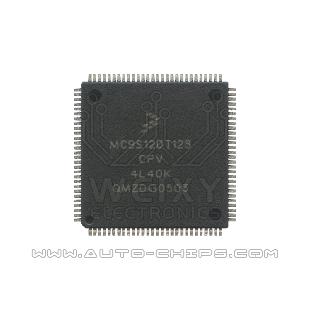 MC9S12DT128CPV 4L40K   commonly used vulnerable flash chip for automotive MCU