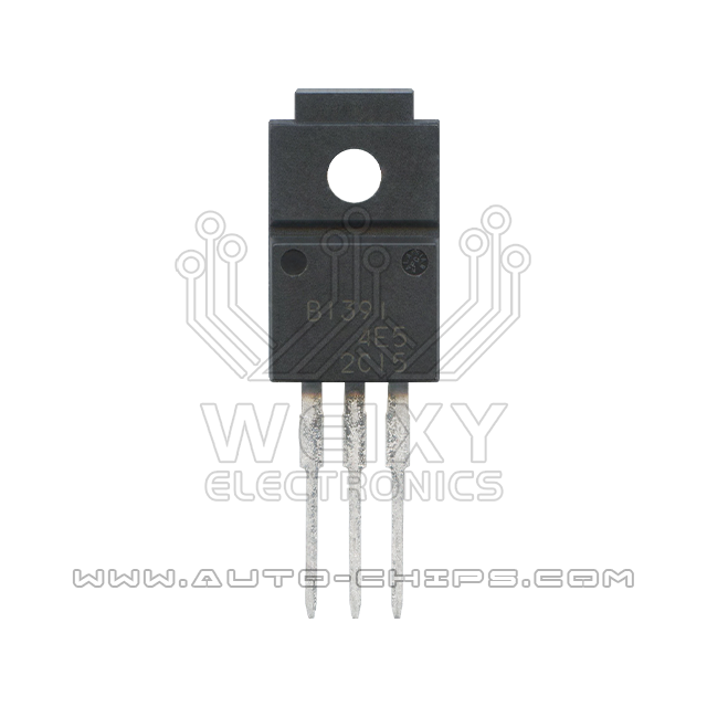 B1391  commonly used vulnerable chip for excavator ECU