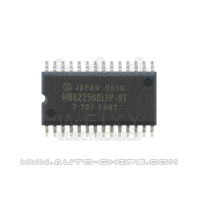 HM62256BLFP-8T chip use for automotives ECU