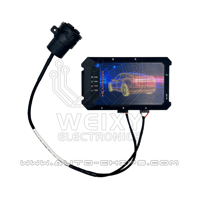 Mercedes-Benz 725.0 9GT VGS-NAG3 TCU test platform cable work with HexProg2 Hexprog II