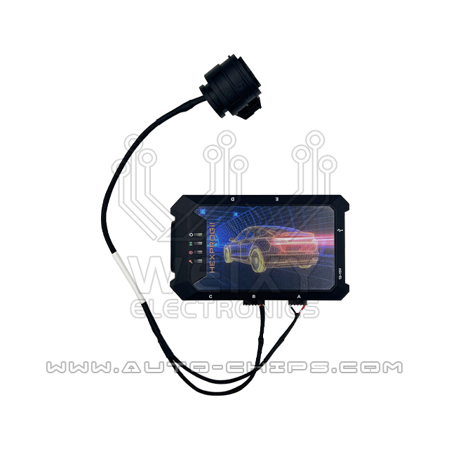 VAG DQ250 DSG test platform cable work with HexProg2 Hexprog II