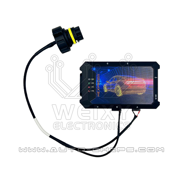 BMW 6HP EGS TCU test platform cable work with HexProg2 Hexprog II