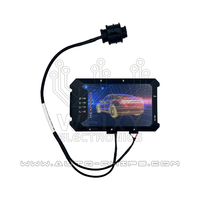 Mercedes-Benz VGS2-FDCT test platform cable work with HexProg2 Hexprog II