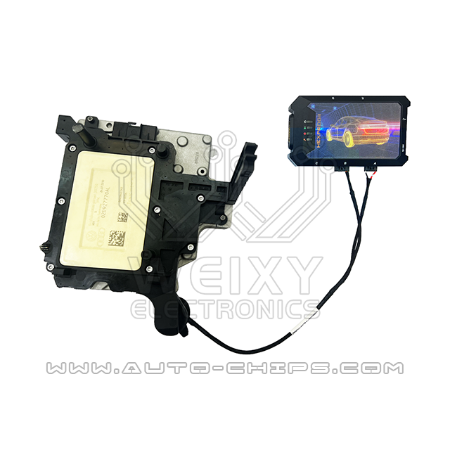 VAG DQ250 DSG test platform cable work with HexProg2 Hexprog II