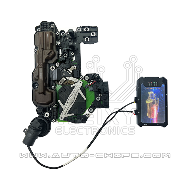 Mercedes-Benz 725.0 9GT VGS-NAG3 TCU test platform cable work with HexProg2 Hexprog II