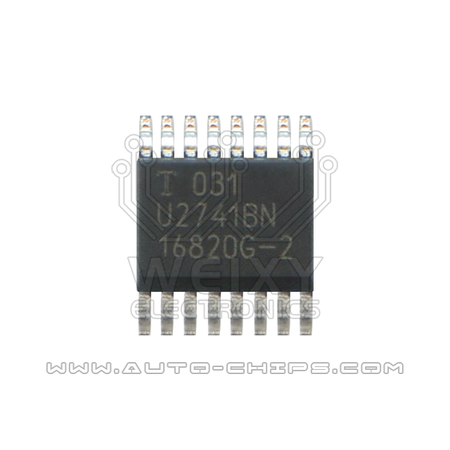 U2741BN commonly used vulnerable driver chip for automobiles