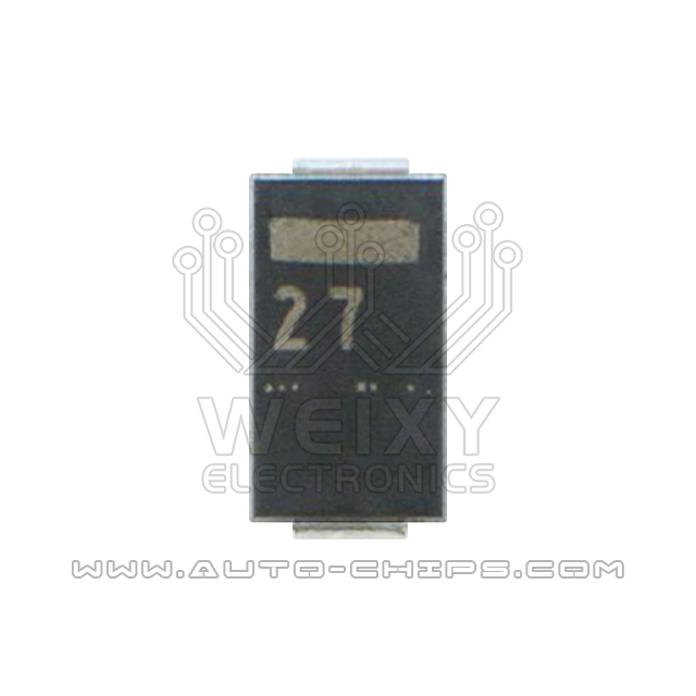 27 2PIN chip use for automotives ECU